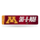 Minnesota Golden Gophers Team Slogan Metal Street Sign