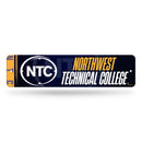 Northwest Technical College Metal Street Sign (4" X 15")