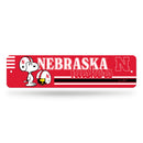 Nebraska Cornhuskers Peanuts Game Day 4x15 Inch Metal Street Sign