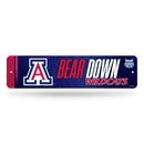 Arizona Wildcats Team Slogan Metal Street Sign