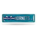 NBA Charlotte Hornets Metal Street Sign 4" x 15" Home Décor - Bedroom - Office - Man Cave By Rico Industries