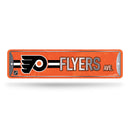NHL Philadelphia Flyers Metal Street Sign 4" x 15" Home Décor - Bedroom - Office - Man Cave By Rico Industries