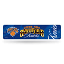 New York Knicks 2026 NBA Champions Metal Street Sign (4" X 15")