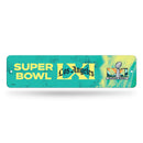 Super Bowl LXI Generic Metal Street Sign