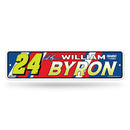 William Byron Metal Street Sign (4"X15")