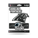 Panthers - Cr - Carbon Fiber Design - Triple Spirit Stickers