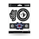 Jets - Win - Carbon Fiber Design - Triple Spirit Stickers