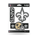 Saints - Carbon Fiber Design - Triple Spirit Stickers