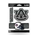 Auburn - Carbon Fiber Design - Triple Spirit Stickers