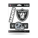 Raiders - Carbon Fiber Design - Triple Spirit Stickers