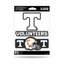 Tennessee University - Carbon Fiber Design - Triple Spirit Stickers
