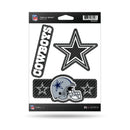 Cowboys - Carbon Fiber Design - Triple Spirit Stickers