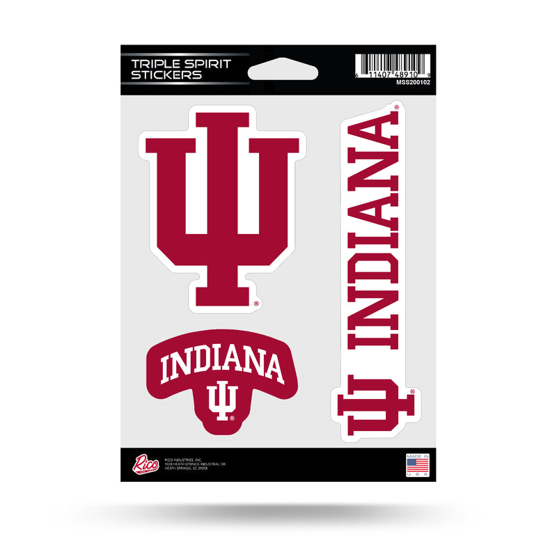 Indiana Triple Spirit Stickers