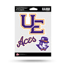 Evansville Purple Aces Triple Spirit Stickers