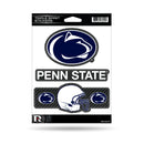Penn State - Carbon Fiber Design - Triple Spirit Stickers
