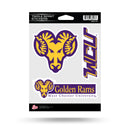 West Chester Golden Rams Triple Spirit Stickers
