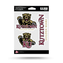 Kutztown Golden Bears Triple Spirit Stickers