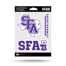 Stephen F. Austin Lumberjacks Triple Spirit Stickers