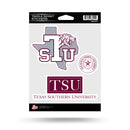 Texas Southern Tigers Triple Spirit Stickers