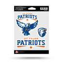 Texas-Tyler Patriots Triple Spirit Stickers