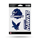 Monmouth University Hawks Triple Spirit Stickers