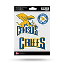 Canisius Golden Griffins Triple Spirit Stickers