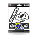 Rams - Carbon Fiber Design - Triple Spirit Stickers