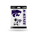 Kansas State University Triple Spirit Stickers