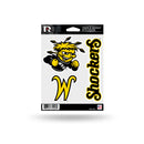 Wichita State Triple Spirit Stickers