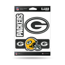 Packers - Carbon Fiber Design - Triple Spirit Stickers