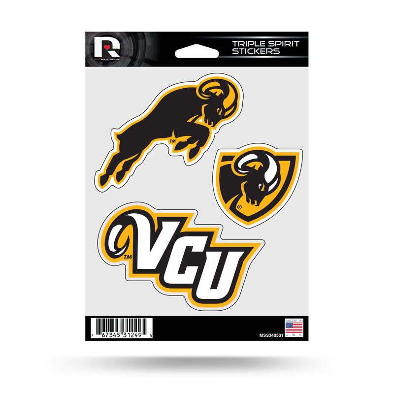 Vcu Triple Spirit Stickers