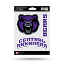 Central Arkansas Bears Triple Spirit Stickers