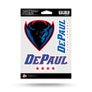 Depaul Blue Demons Triple Spirit Stickers