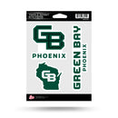 Wisconsin–Green Bay Phoenix Triple Spirit Stickers