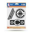 LA Clippers - Carbon Fiber Design - Triple Spirit Stickers