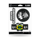 Blackhawks - Carbon Fiber Design - Triple Spirit Stickers