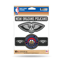 Pelicans - Carbon Fiber Design - Triple Spirit Stickers