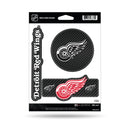 Red Wings - Carbon Fiber Design - Triple Spirit Stickers
