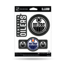 Oilers - Carbon Fiber Design - Triple Spirit Stickers