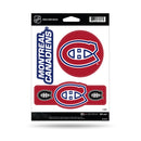 Canadiens Triple Spirit Stickers