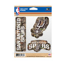 Spurs / Mossy Oak Camo Break-Up Triple Spirit Sticker