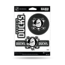 Anaheim Ducks Carbon Fiber Design Triple Spirit Stickers