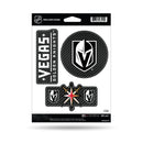 Golden Knights - Carbon Fiber Design - Triple Spirit Stickers