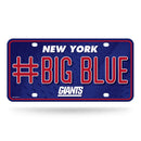 #Big Blue Custom Metal Tag