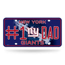 # 1 Dad Giants-NY Metal Tag