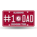#1 Dad Alabama Metal Tag