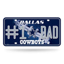 # 1 Dad Cowboys Metal Tag