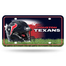 Houston Texans Primary Logo Metal Auto Tag