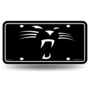 Carolina Panthers Black Metal Tag