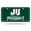 Jacksonville Dolphins Metal Auto Tag